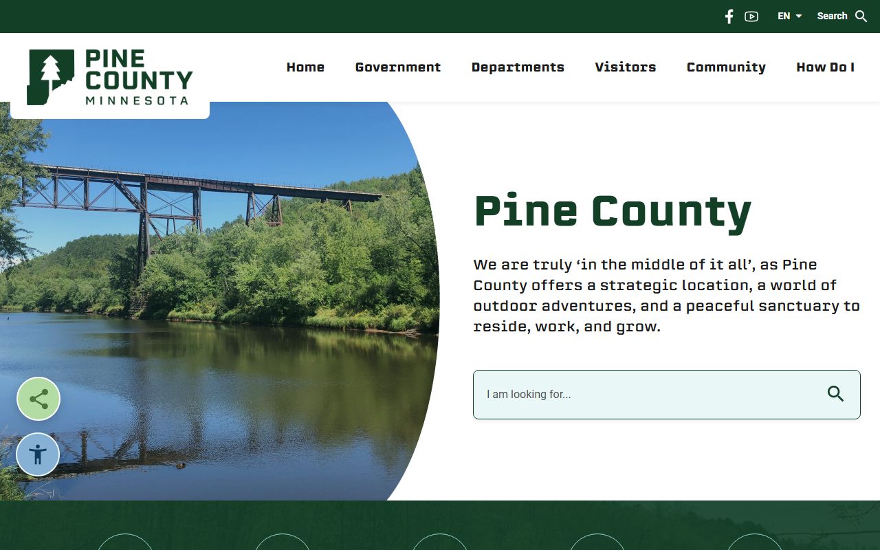Pine County court dockets county homepage source
